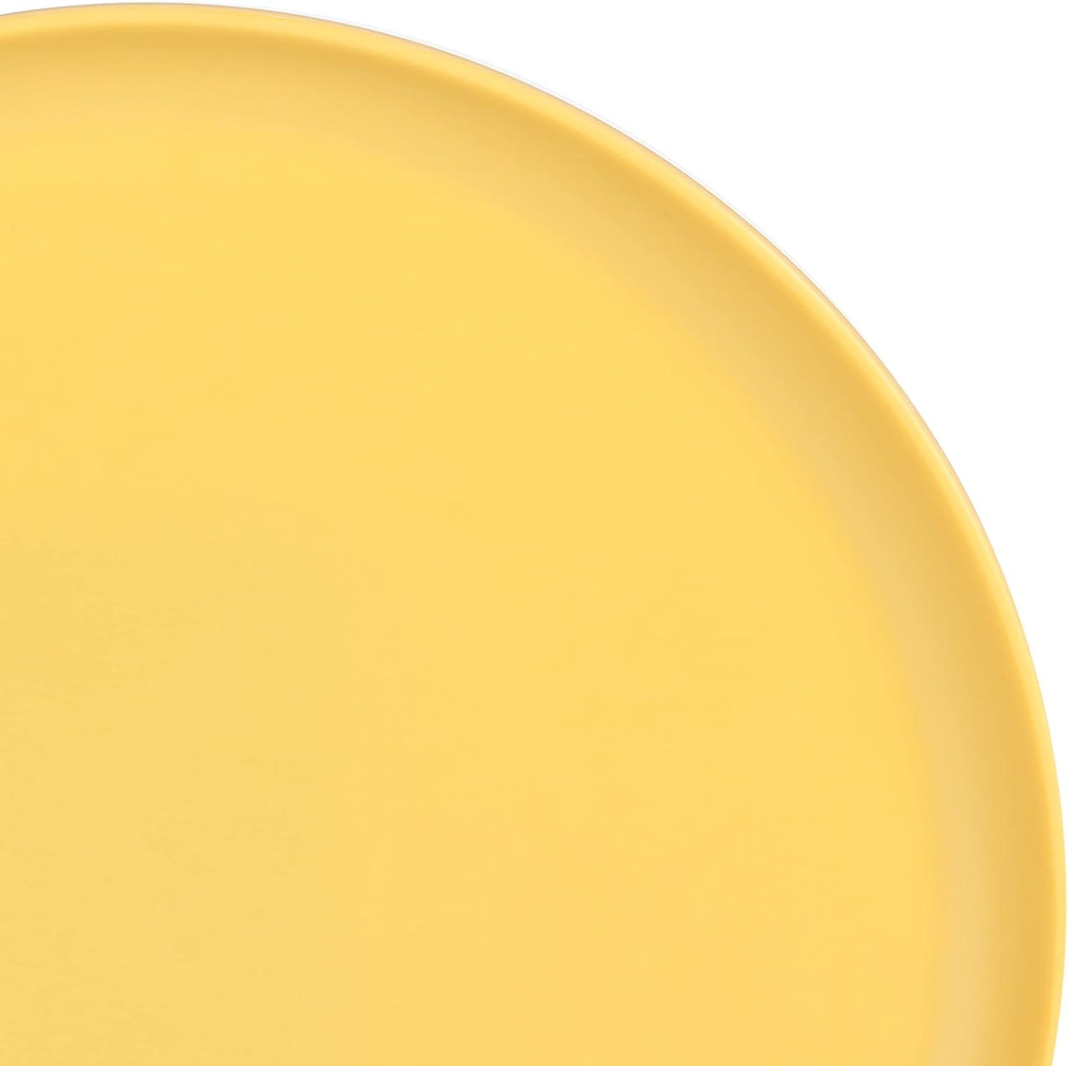 Gibson Home Canyon Crest 12-Piece Stackable Matte Melamine Dinnerware Set