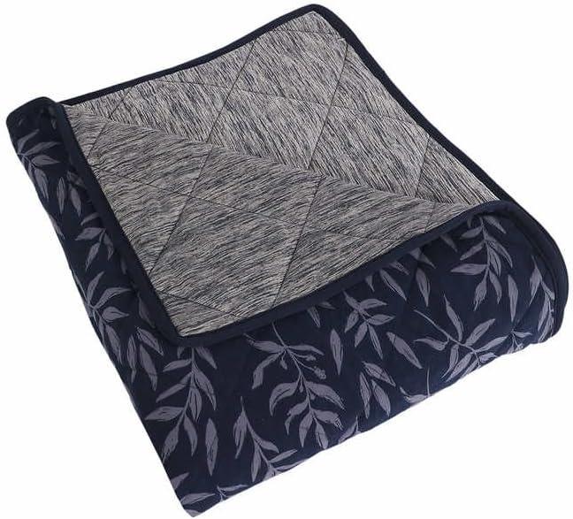 Navy Reversible Cooling Throw Blanket 60" x 70"