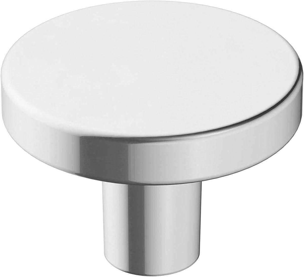 Amerock Versa Cabinet or Furniture Knob, 1-3/8 inch (35mm) Diameter