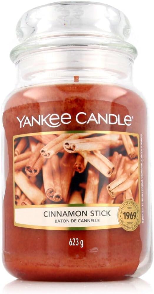 Cinnamon Stick Scented Red 22 oz Large Jar Candle