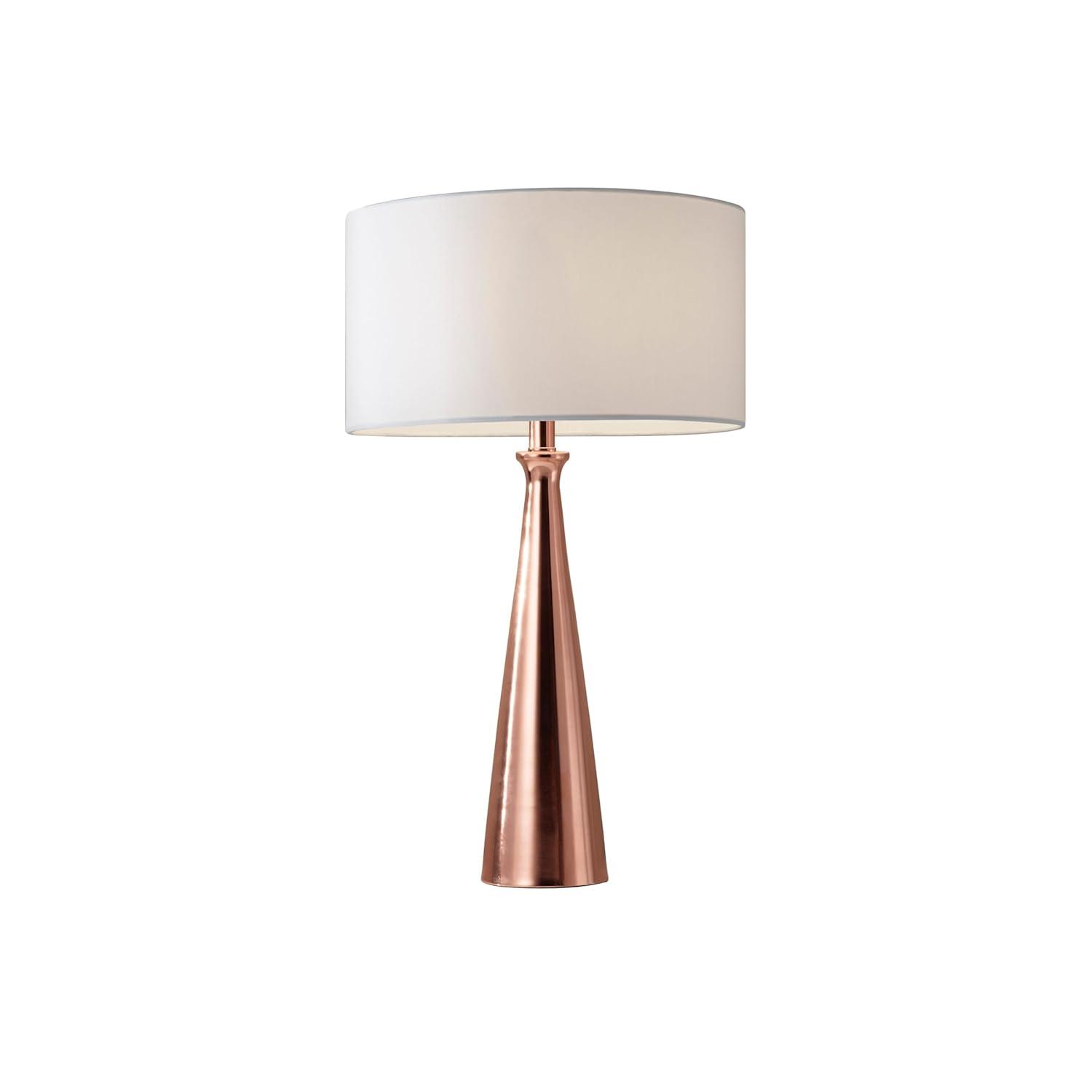 Adesso 1517-01 Linda 21.5" Table Lamp, Black, Smart Outlet Compatible