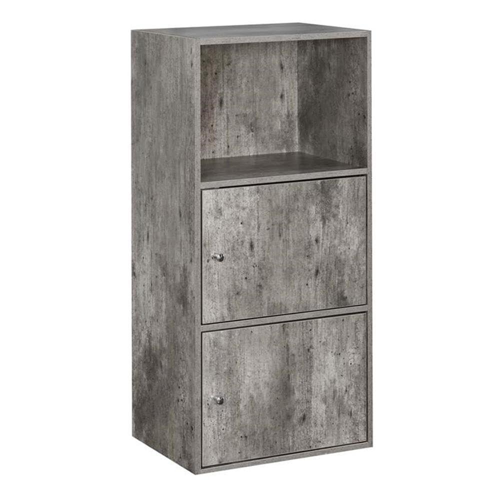 Convenience Concepts Xtra Storage 2 Door Cabinet with Shelf, Faux Birch