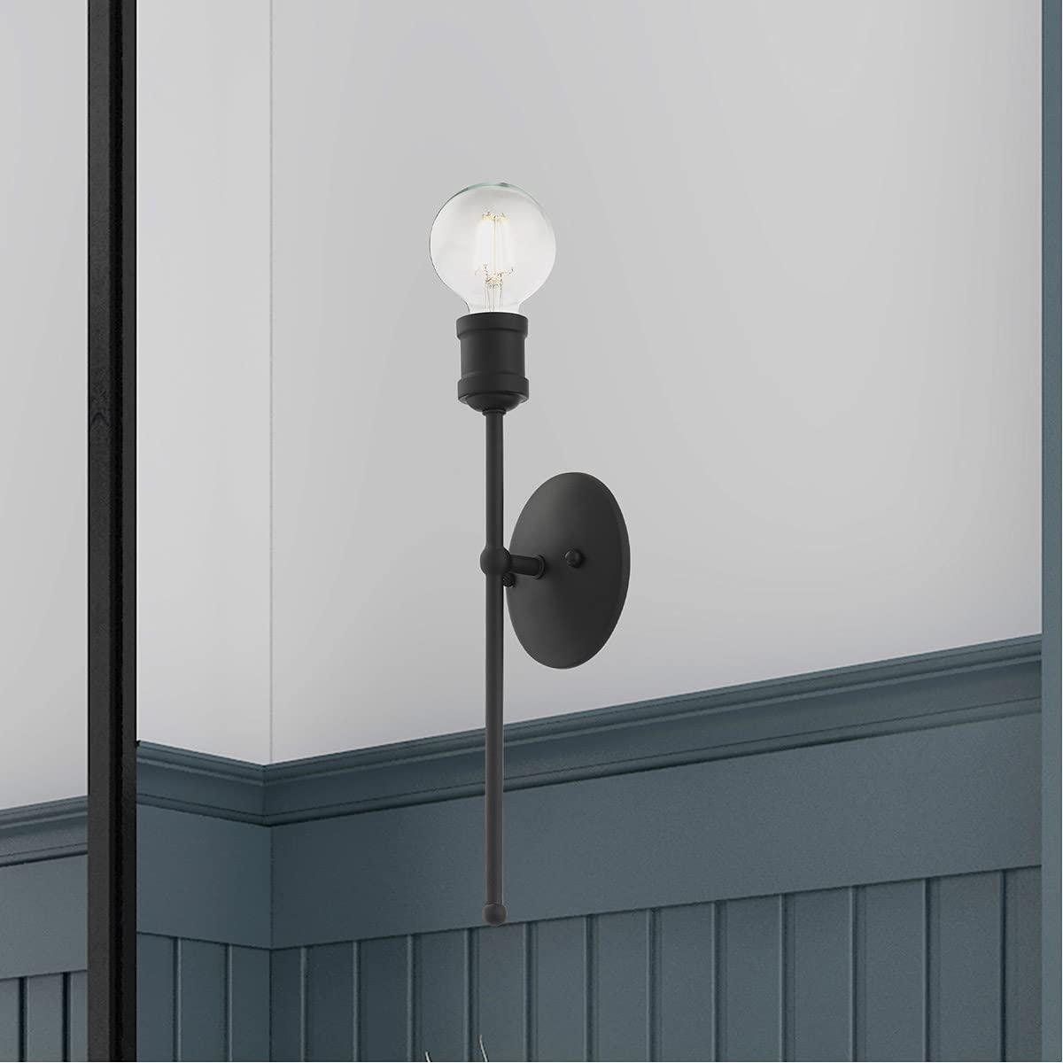 Livex Lighting Lansdale 1 - Light Sconce in  Black
