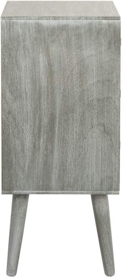 Pomona 3 Drawer Accent Table - CHS5700 - Slate Grey - Safavieh