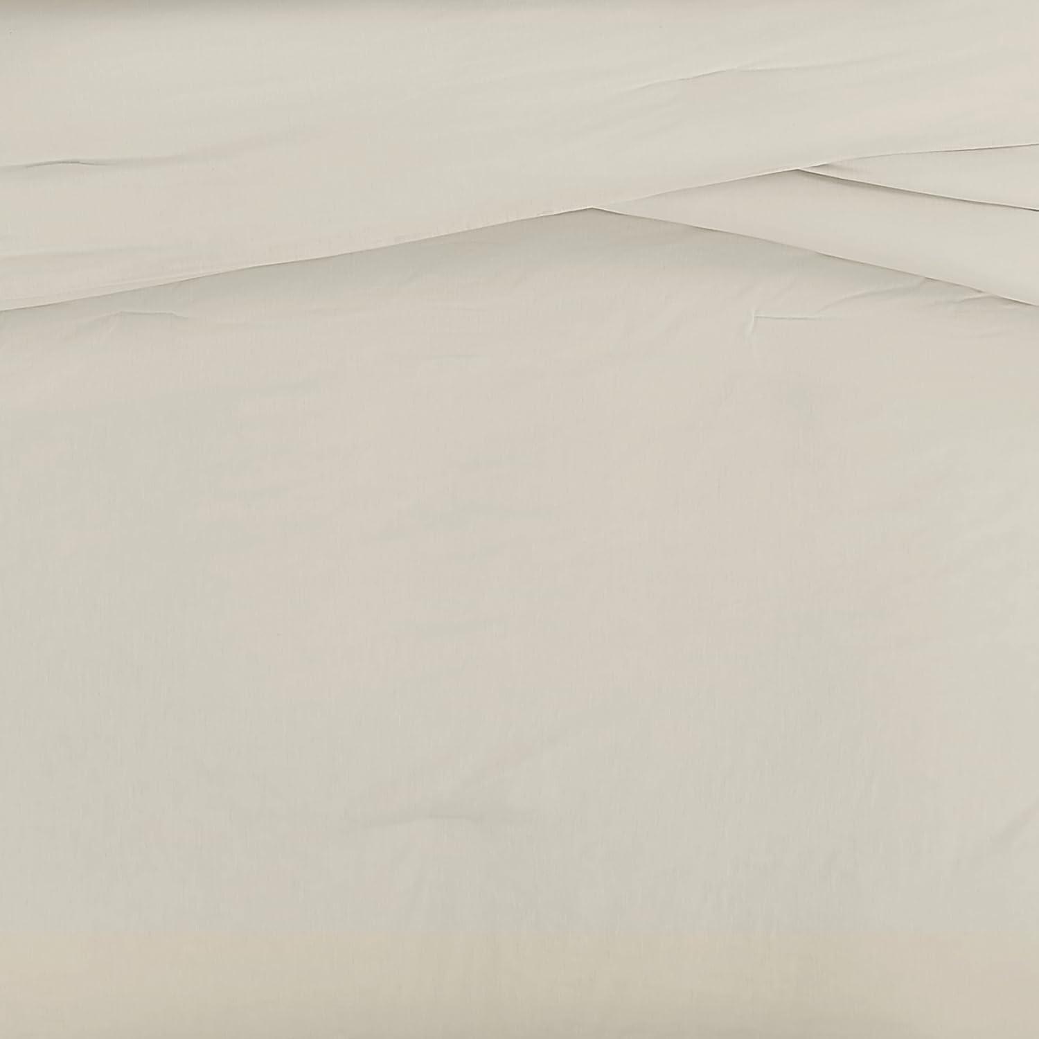 Brooklyn Loom 3pc King Flax Linen Comforter Set Natural