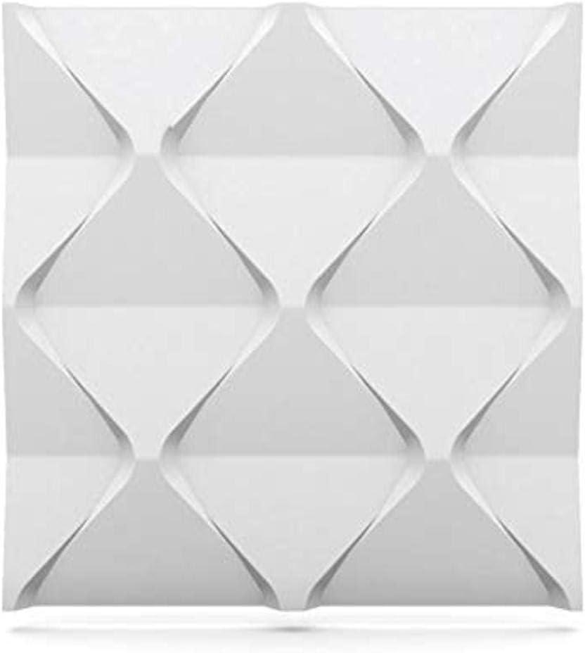 Harmony 24" x 24" White 3D Geometric Wall Panels