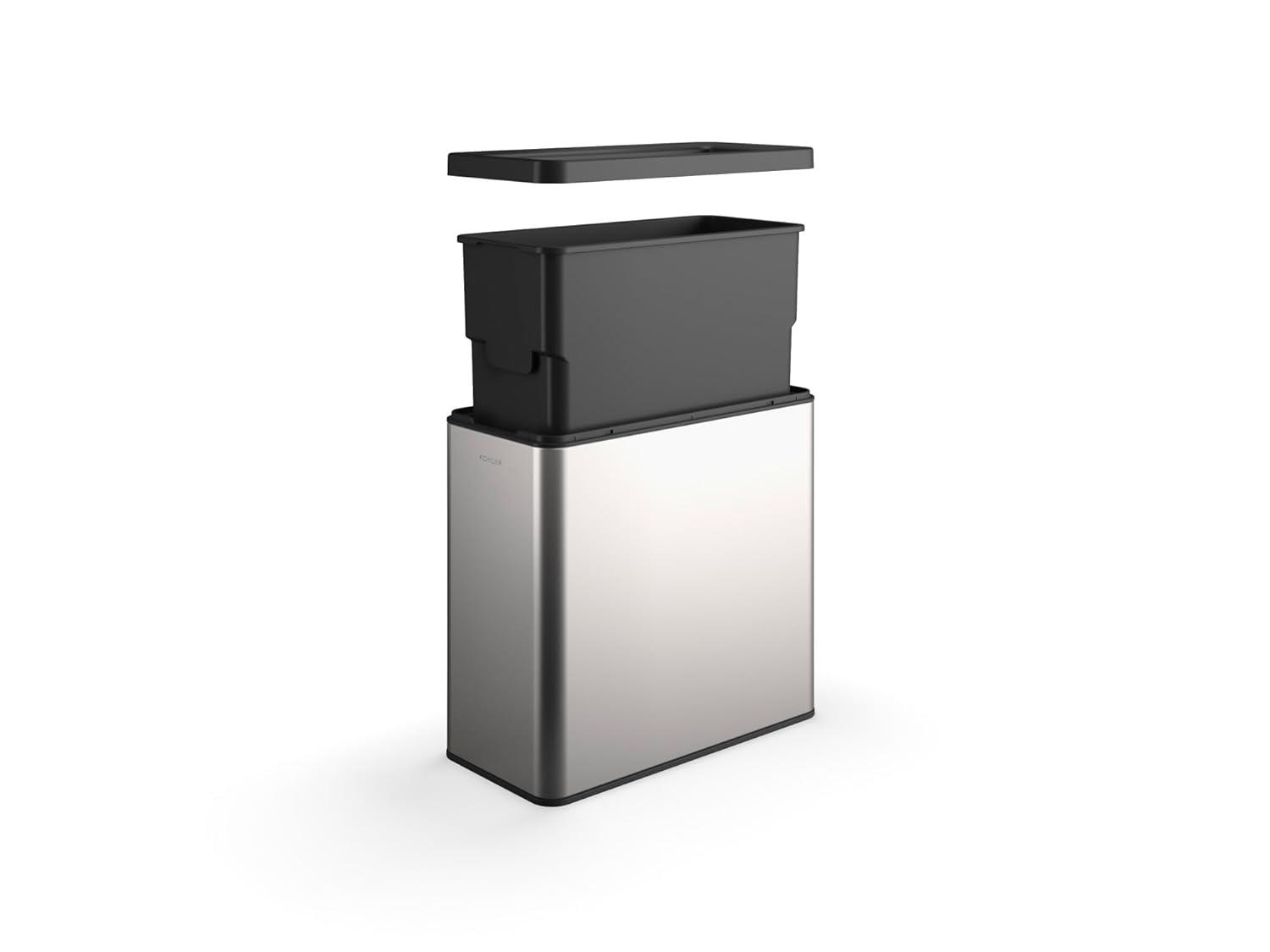 12-Liter Open-Top Trash Can