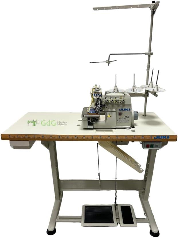 Juki Industrial 4-Thread Overlock Sewing Machine, K.D table & Servo Motor with REX LED sewing light DIY