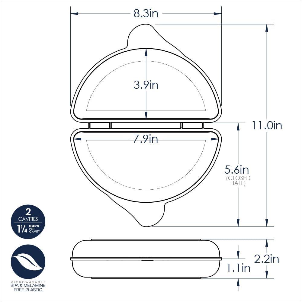 Nordic Ware Nordic Ware Microwave Omelet Pan