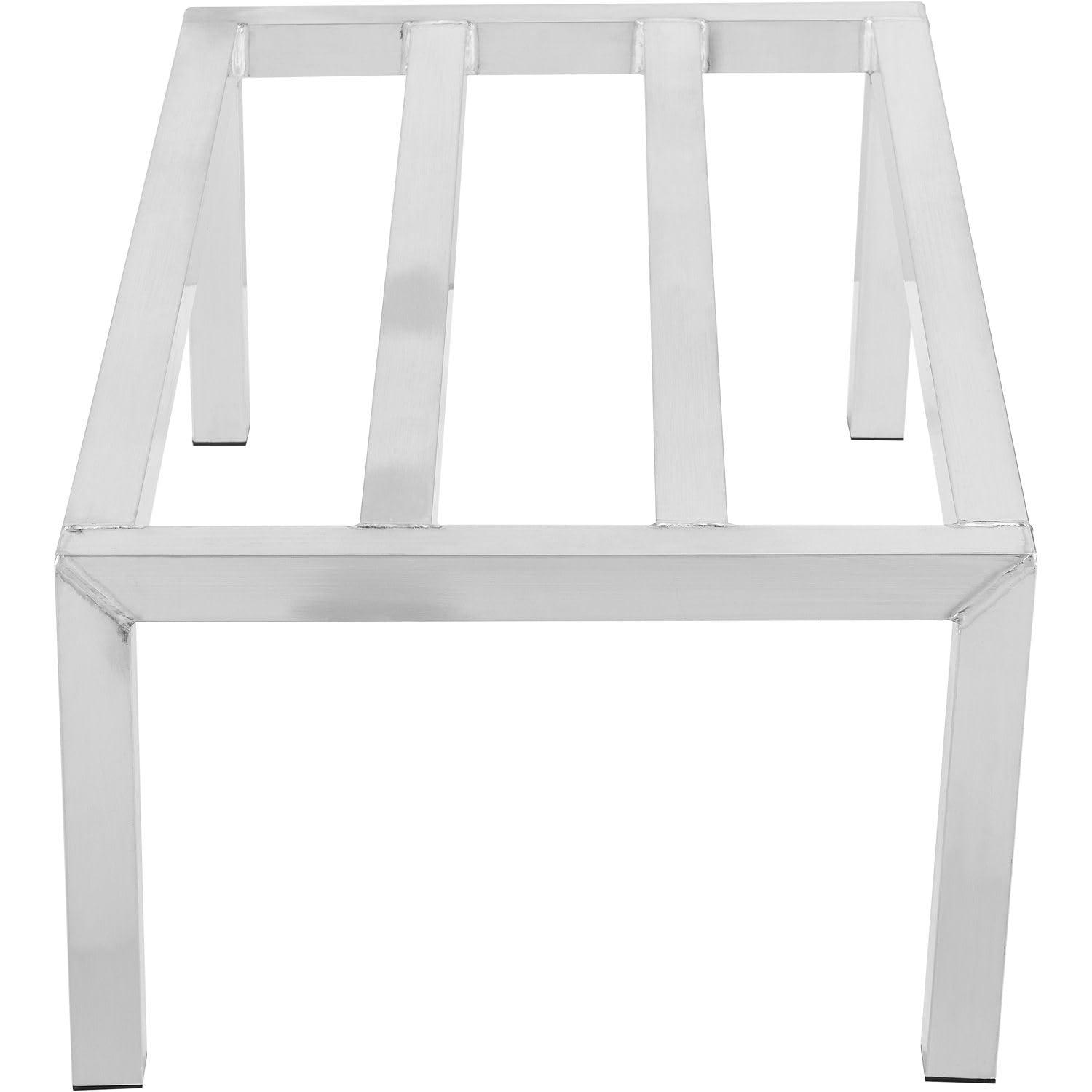 Industrial Aluminum Rectangular Dunnage Rack for Kitchen and Garage