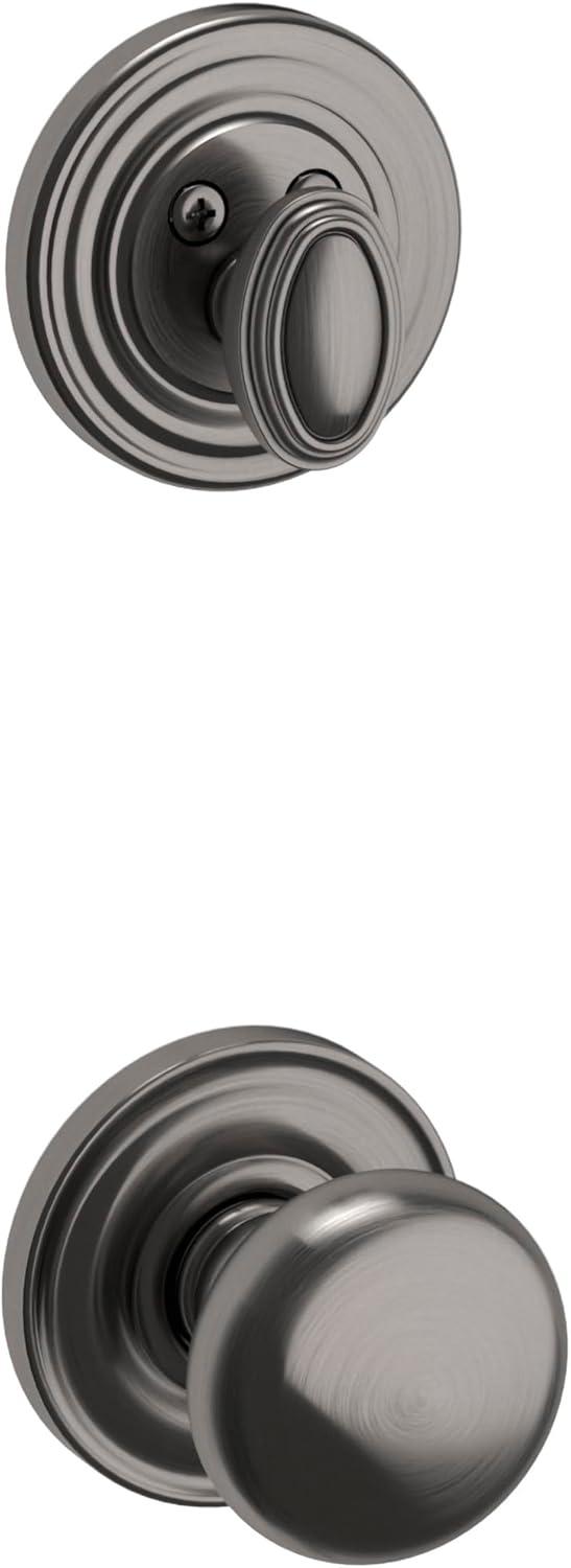 Madison Single Cylinder Handleset with Classic Interior Lever