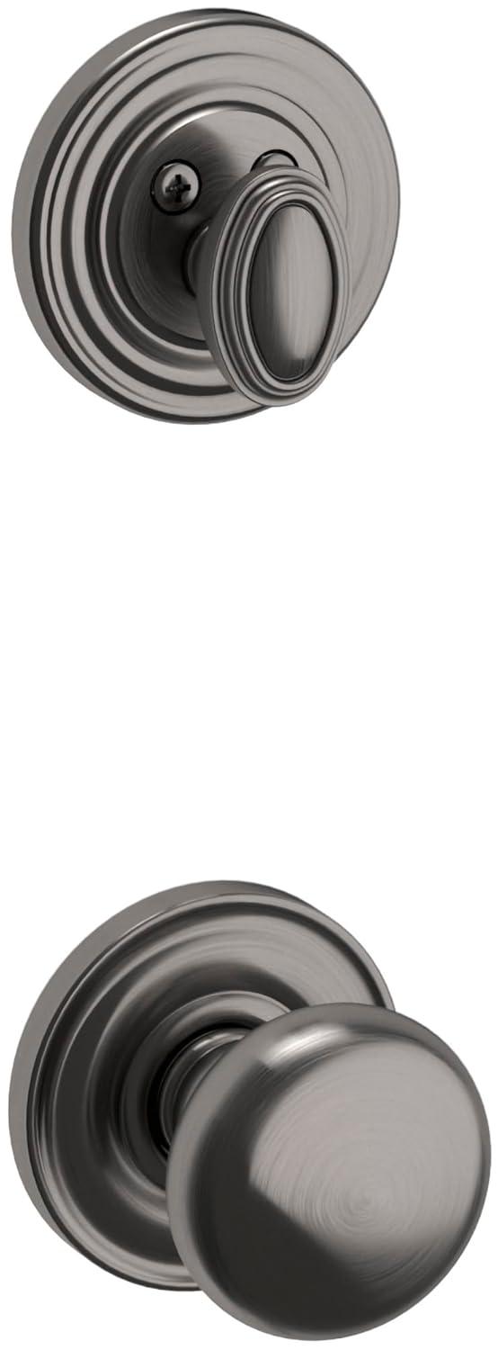 Madison Single Cylinder Handleset with Classic Interior Lever