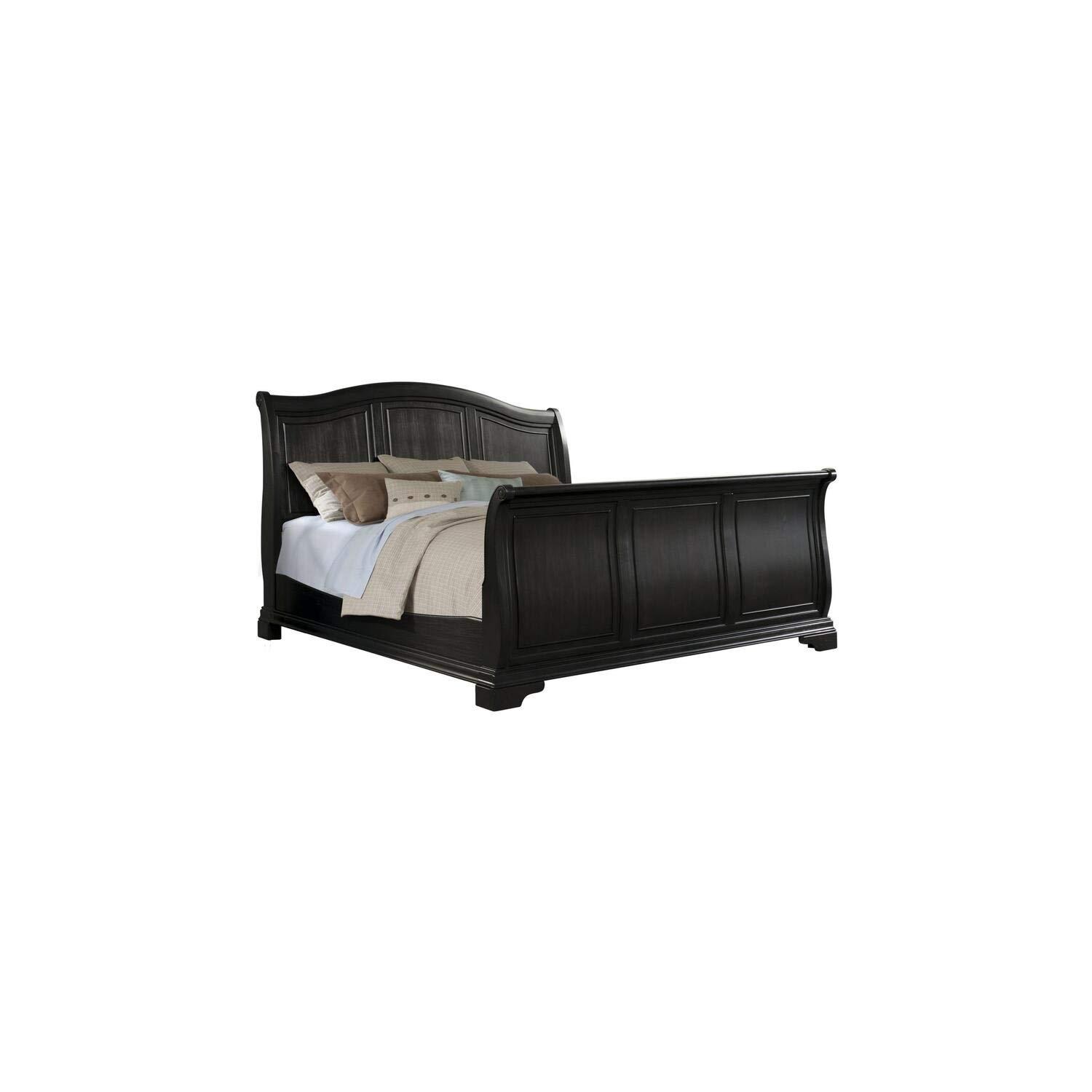 Picket House Conley Cherry King Sleigh Bed in Cherry