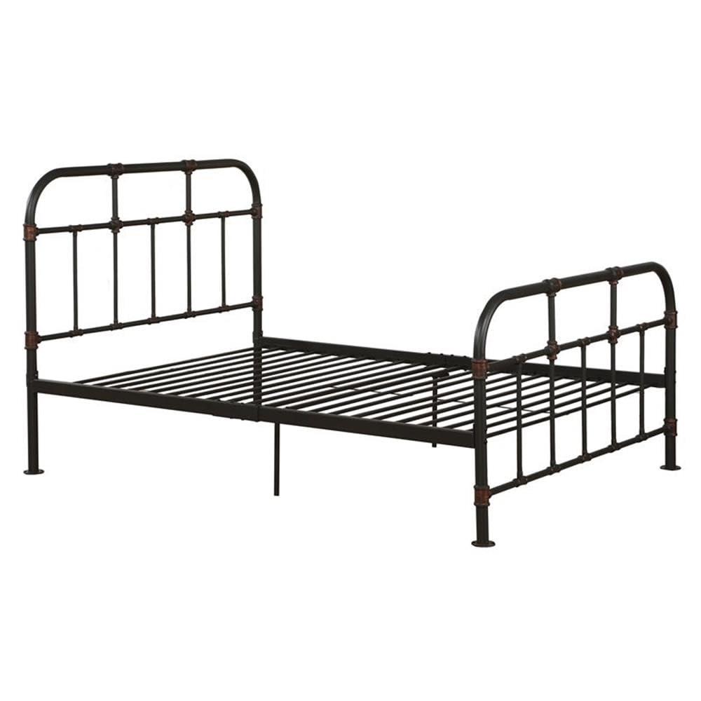 Think Urban Nicipolis Metal Open-Frame Bed