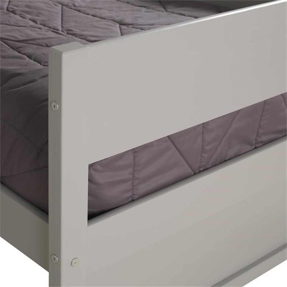 Camaflexi Tribeca Solid Wood Twin Daybed and Trundle Set in Gray