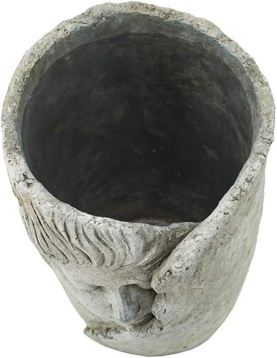 A&B Home Gray Dreaming Profile Outdoor Planter Medium