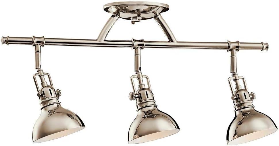 Kichler Lighting Hatteras Bay 3 - Light Wall Light in  Polished Nickel