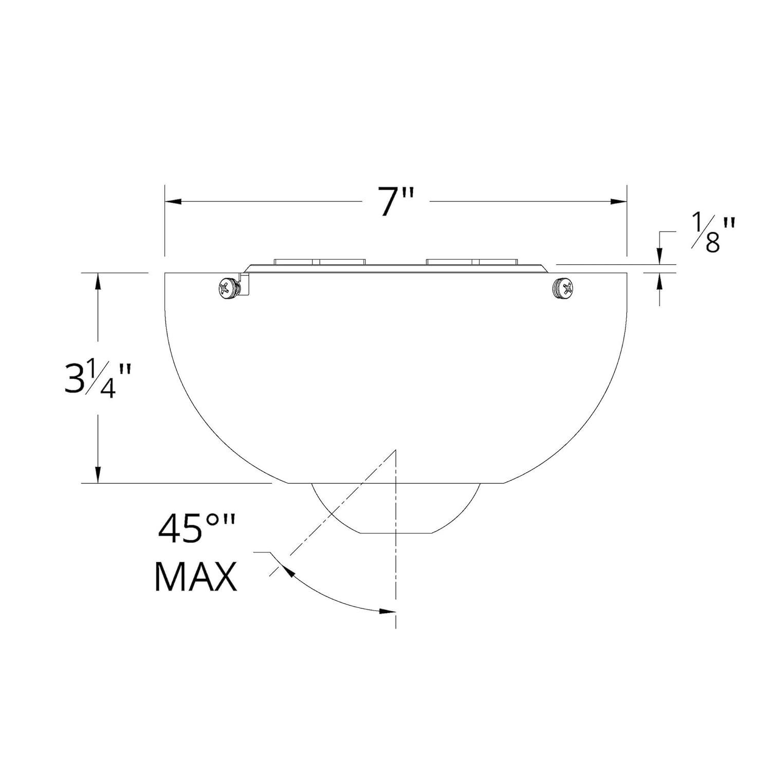 Modern Forms Ceiling Fan Sloped Adapter