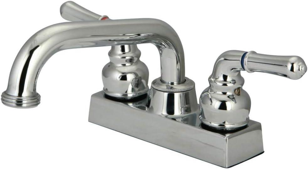 Kingston Brass Two-Handle 2-Hole Deck Mount Laundry Faucet