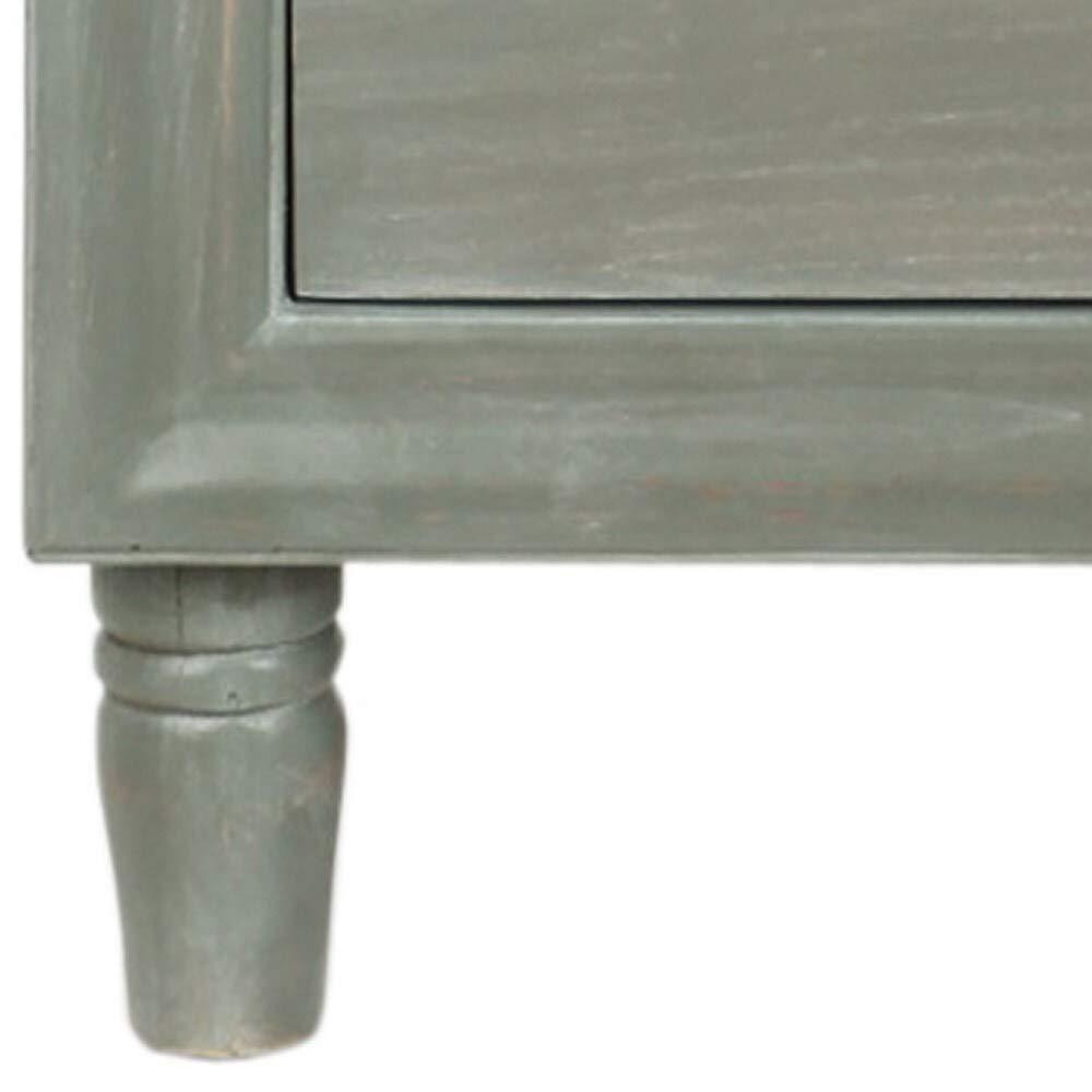 Blaise Nightstand With Storage - AMH6605 - Ash Grey - Safavieh Couture