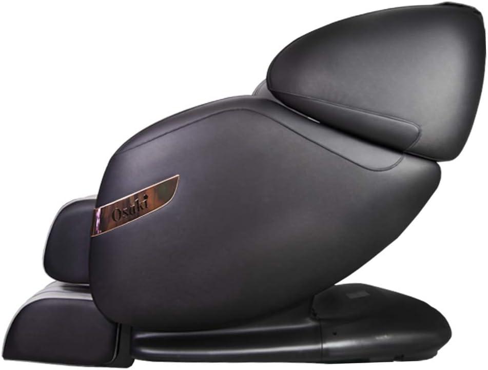 Osaki OS Champ Zero Gravity Full Body Massage Chair Recliner, Black/Brown