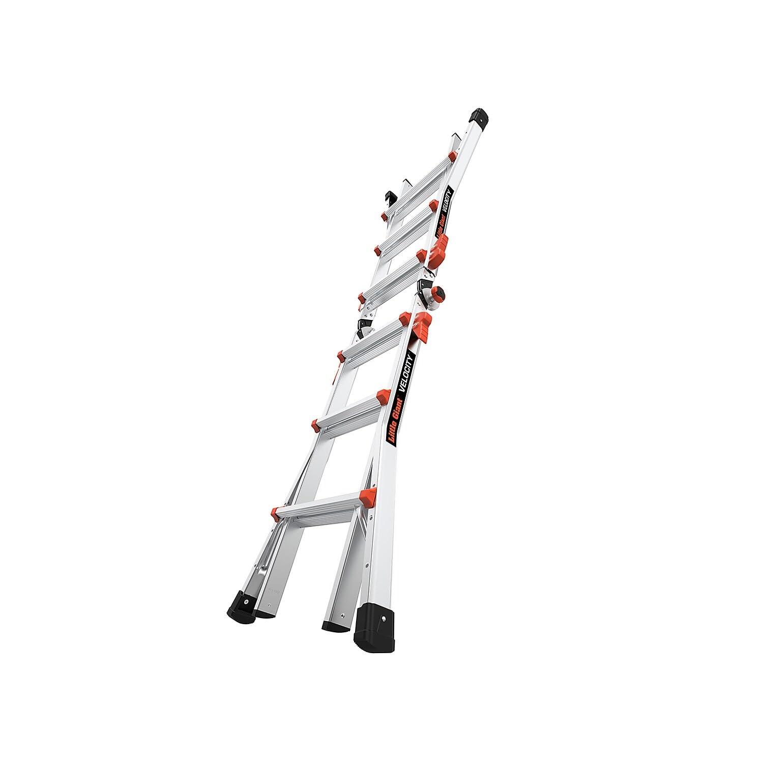 Little Giant Velocity, Model 13 - Type IA - 300 lbs rated, aluminum articulating ladder