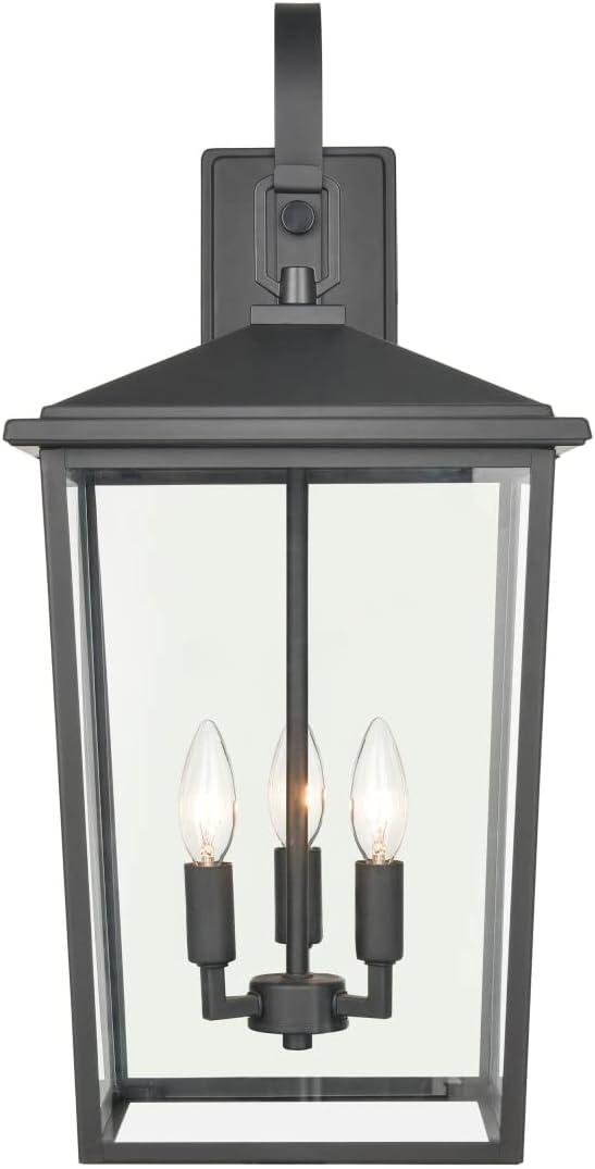 Messerly 3 Light 24" Tall Outdoor Wall Sconce