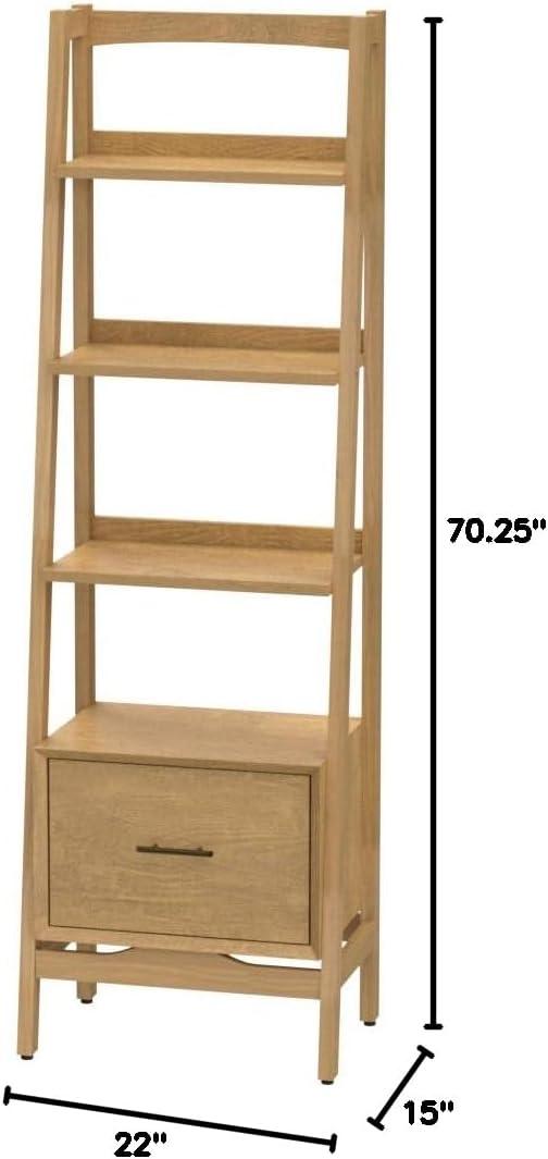 Stiles Narrow Etagere Bookcase