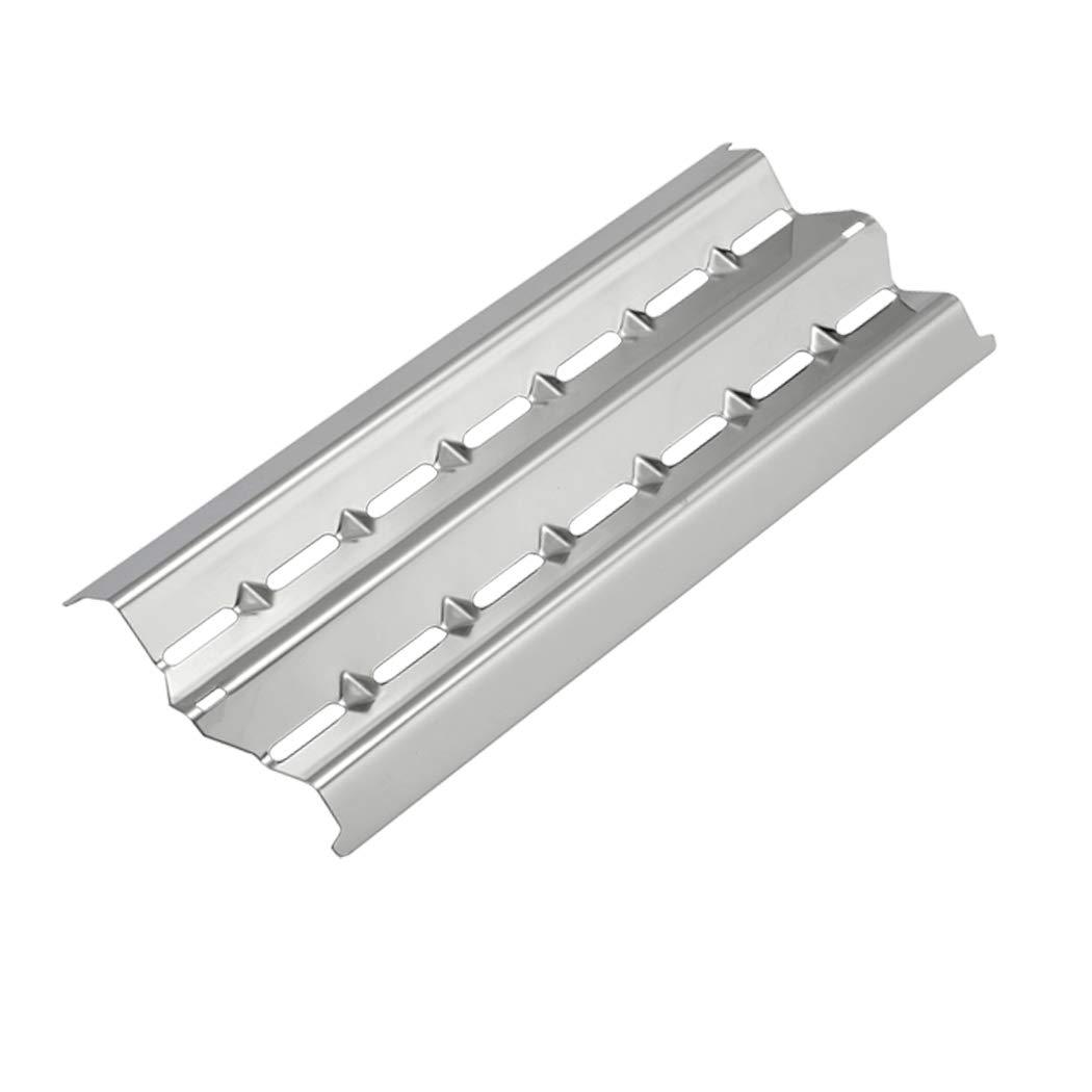 Broil King 18429 Flav-R-Wave Heat Plate Replacement Parts for Broil King Signet, Sovereign and Monarch Gas Grills, 13 3/4 inch x 5 7/8 inch, Stainless Steel, Set of 3, KS749