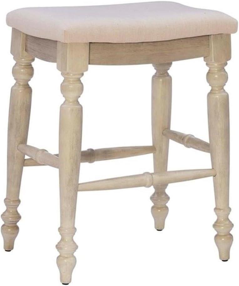 Jordyn Backless Upholstered Wood Counter & Bar Stool