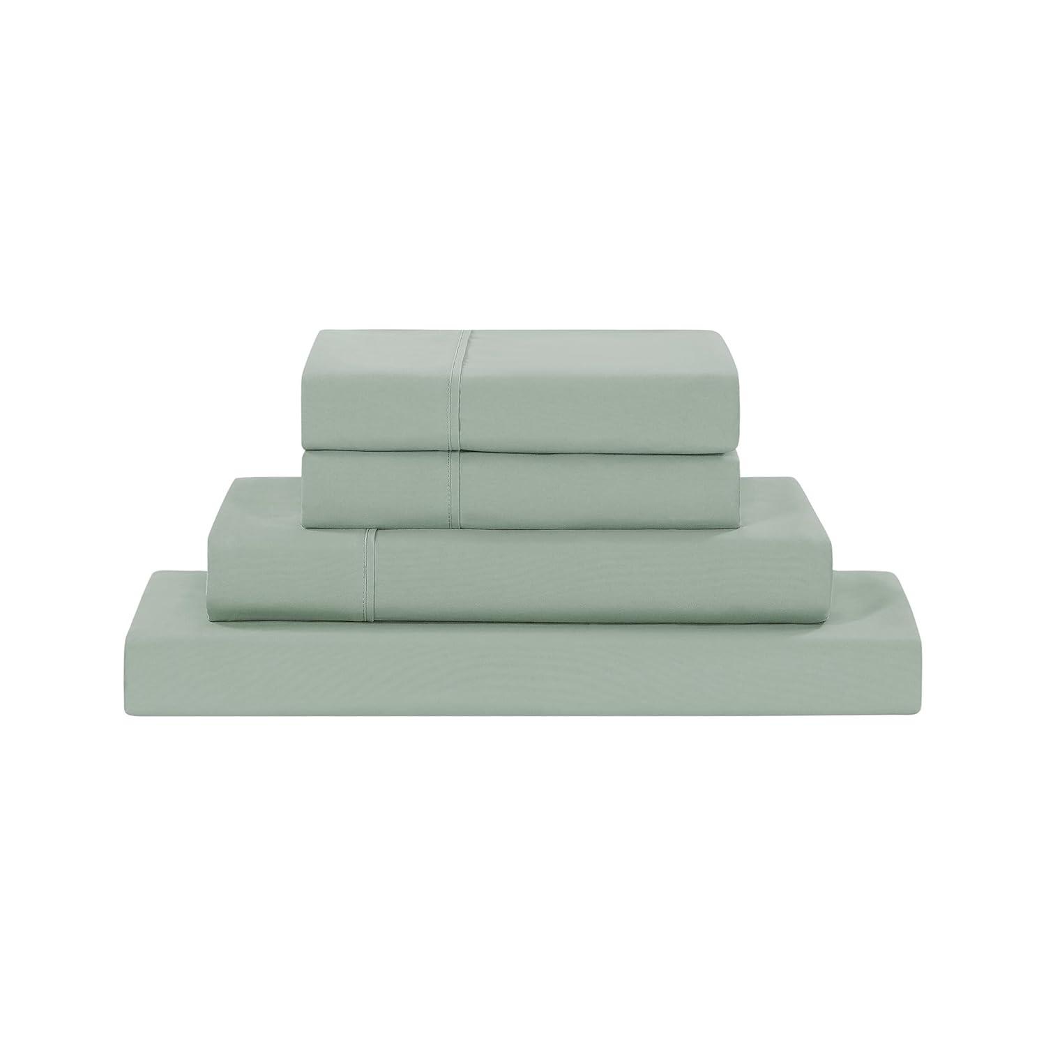 Modern Threads Solid Ultra Soft Microfiber Sheet Set, Twin