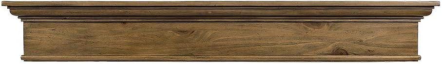 Mantels Direct Bellamy 60" Decorative Wood Fireplace Mantel Shelf - Vintage Ash