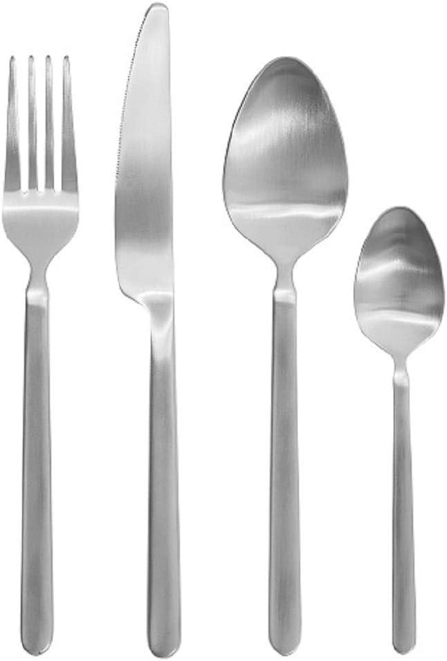 STELLA 16 Piece 18/10 Stainless Steel Flatware Set, Service for 4