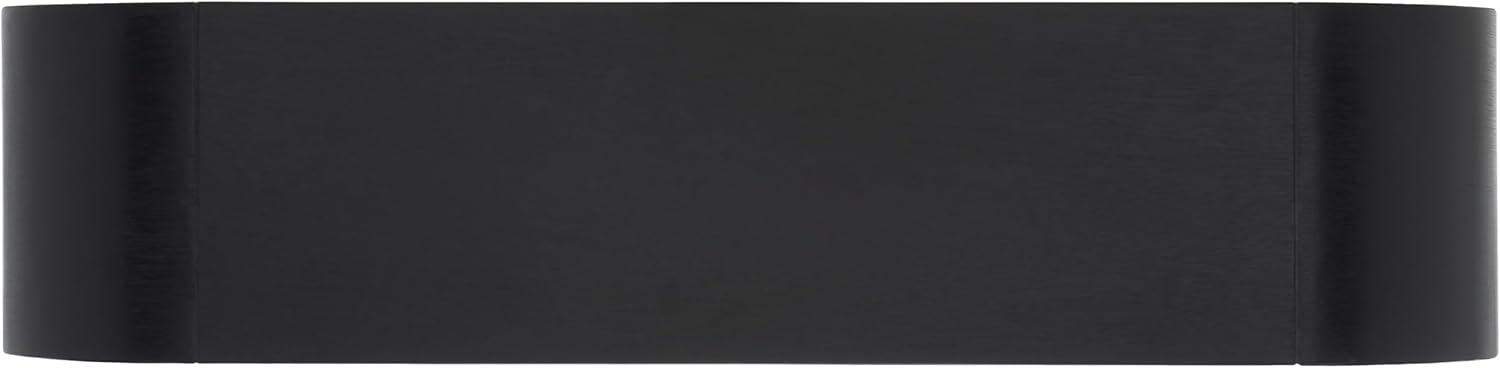 Liasonya Curved Console Table - Black - Safavieh