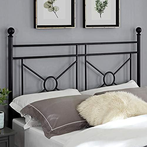 Crosley Furniture Montgomery Metal Frame Queen Poster Bed in Black Powder Coat