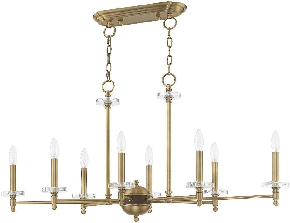 Willa Arlo™ Interiors Christofer 8 - Light Dimmable Transitional Linear Chandelier