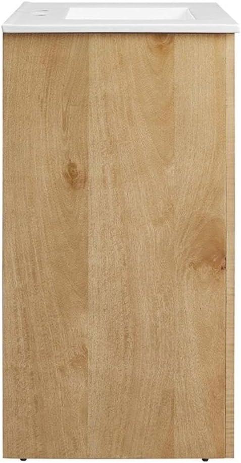 Modway Modway Appia 36'' Single Bathroom Vanity with Ceramic Top