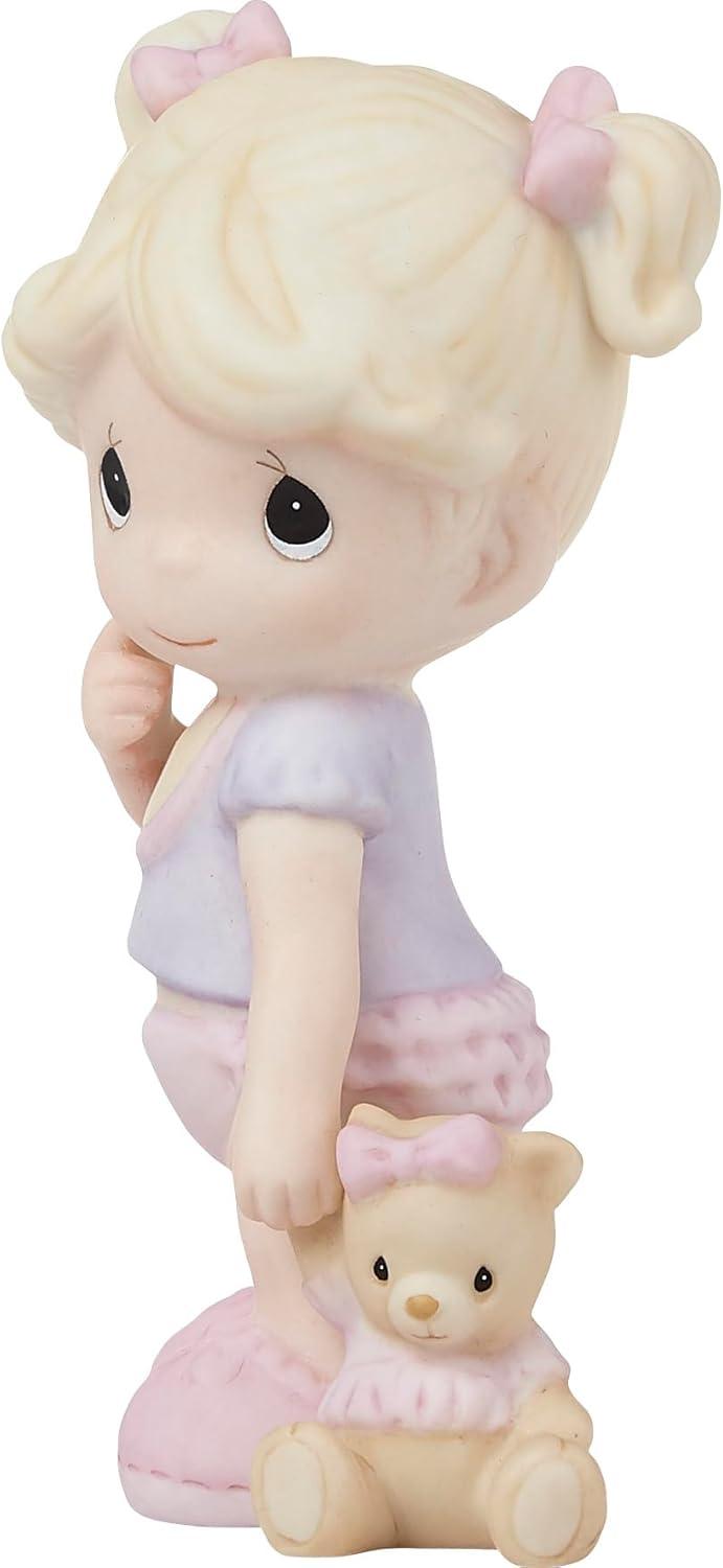 Precious Moments Tickled Pink Baby Girl Figurine, Count 1