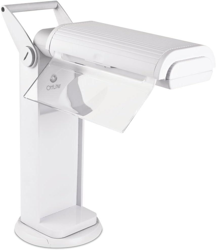OttLite OttLite 13 Watt Magnifier Task Lamp with 2X Magnification and Swivel Base