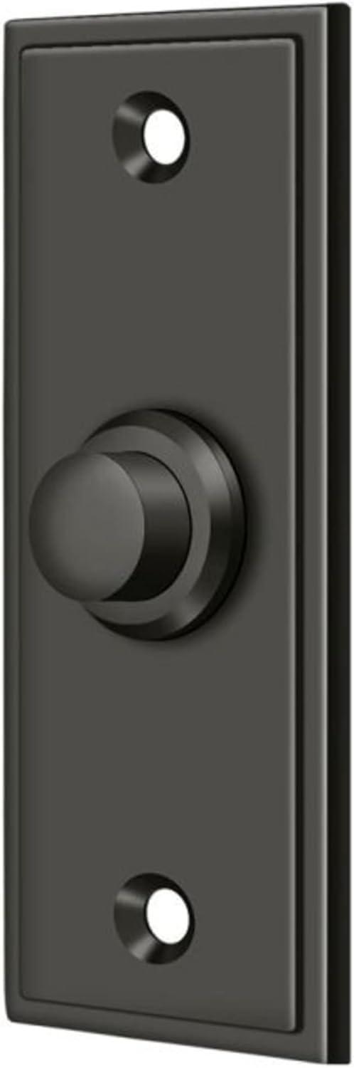 Deltana BBS333U10B Rectangular Contemporary Bell Doorbell Button