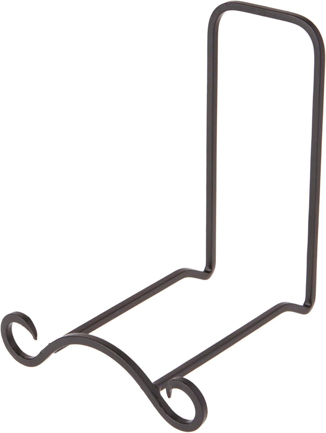 Bard's Wrought Iron Bowl or Deep Platter Stand, 9.375" H x 10.25" W x 7.625" D (For 12" - 16" Bowls or Deep Platters)