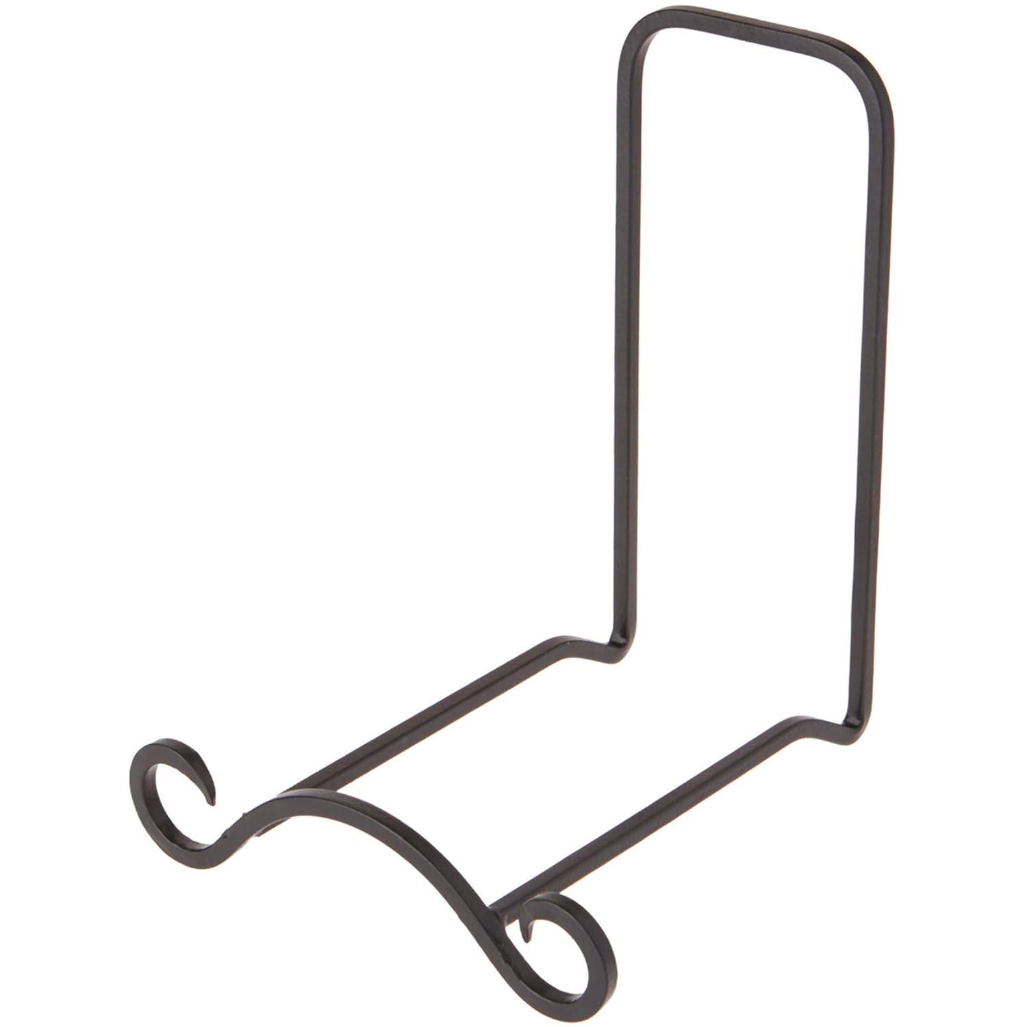 Bard's Wrought Iron Bowl or Deep Platter Stand, 9.375" H x 10.25" W x 7.625" D (For 12" - 16" Bowls or Deep Platters)