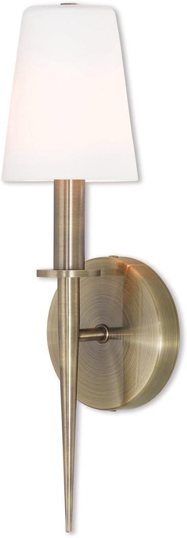 Livex Lighting Witten 1 - Light Wall Light in  Antique Brass