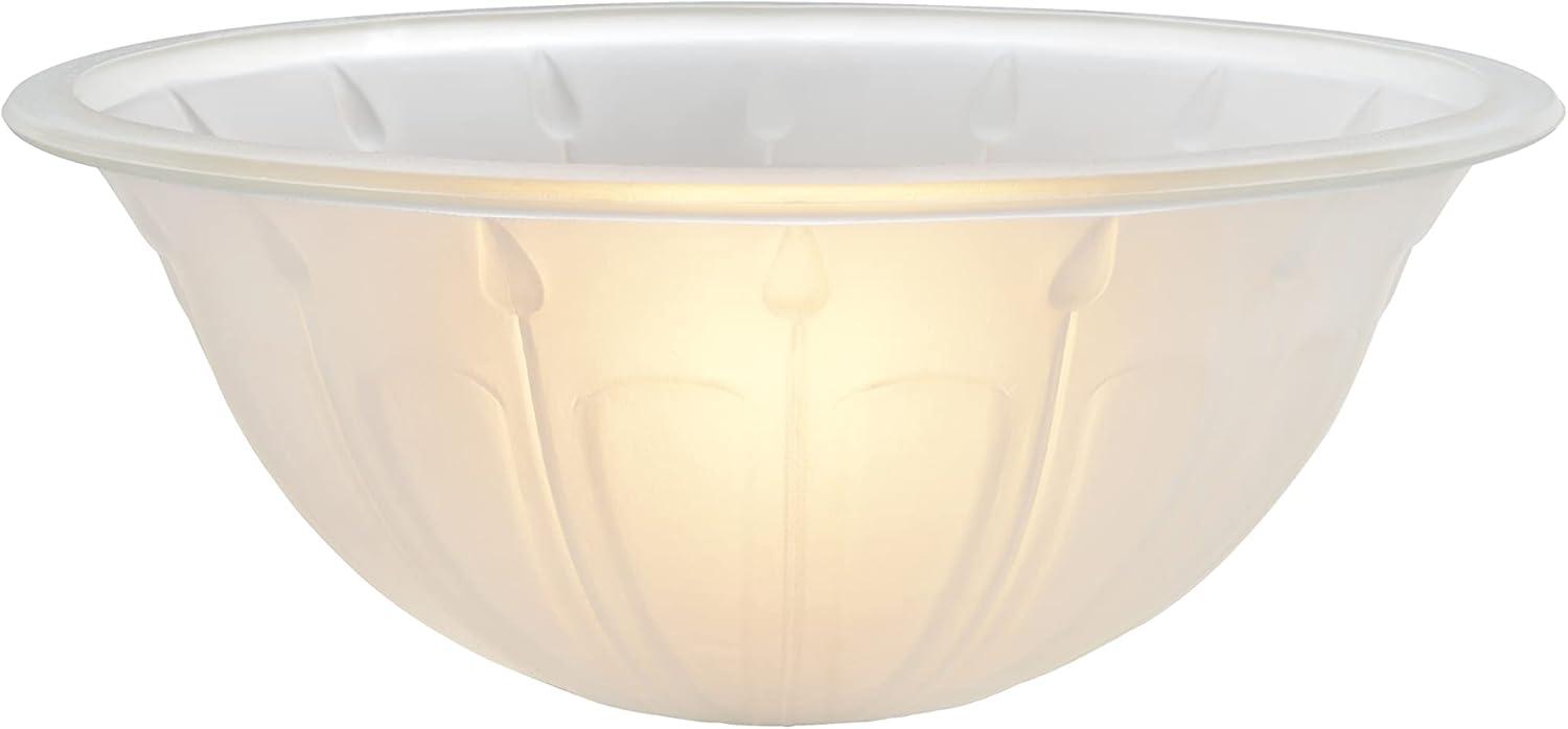 Aspen Creative Corporation 5'' H Glass Bowl Glass Shade