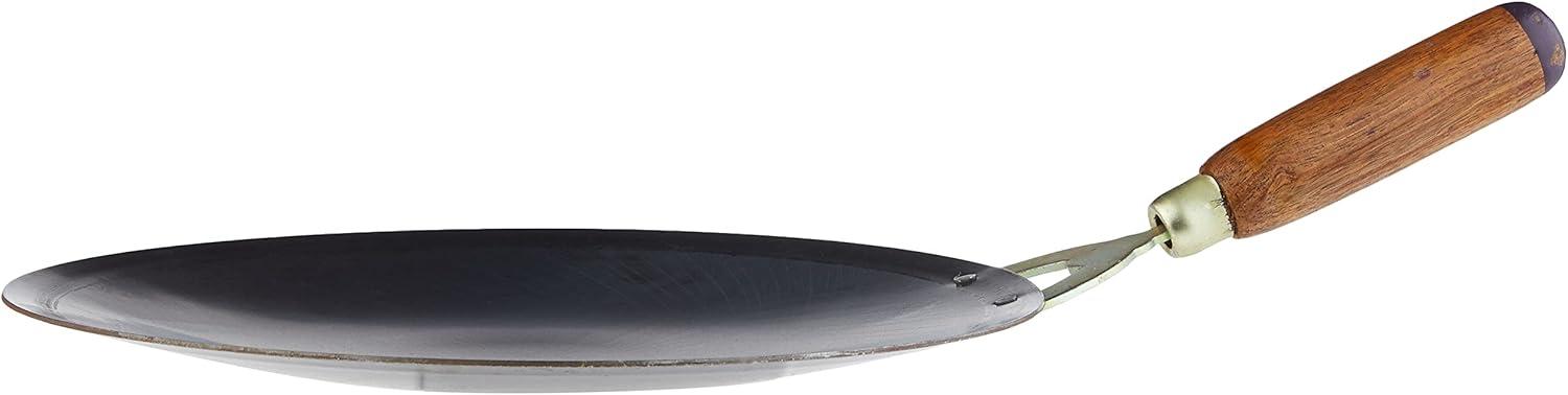 Noor 12-Inch Concave Iron Tawa Griddle