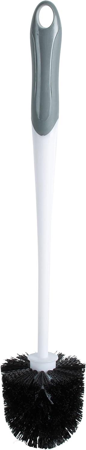 Bath Bliss 2-in-1 Bowl Brush & Plunger White