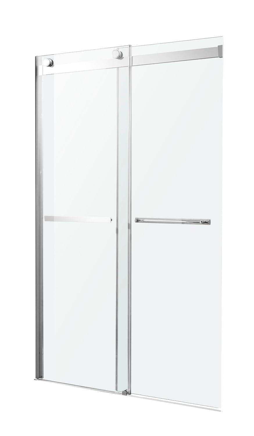 Kahn 60" W x 76" H Double Sliding Frameless Shower Door