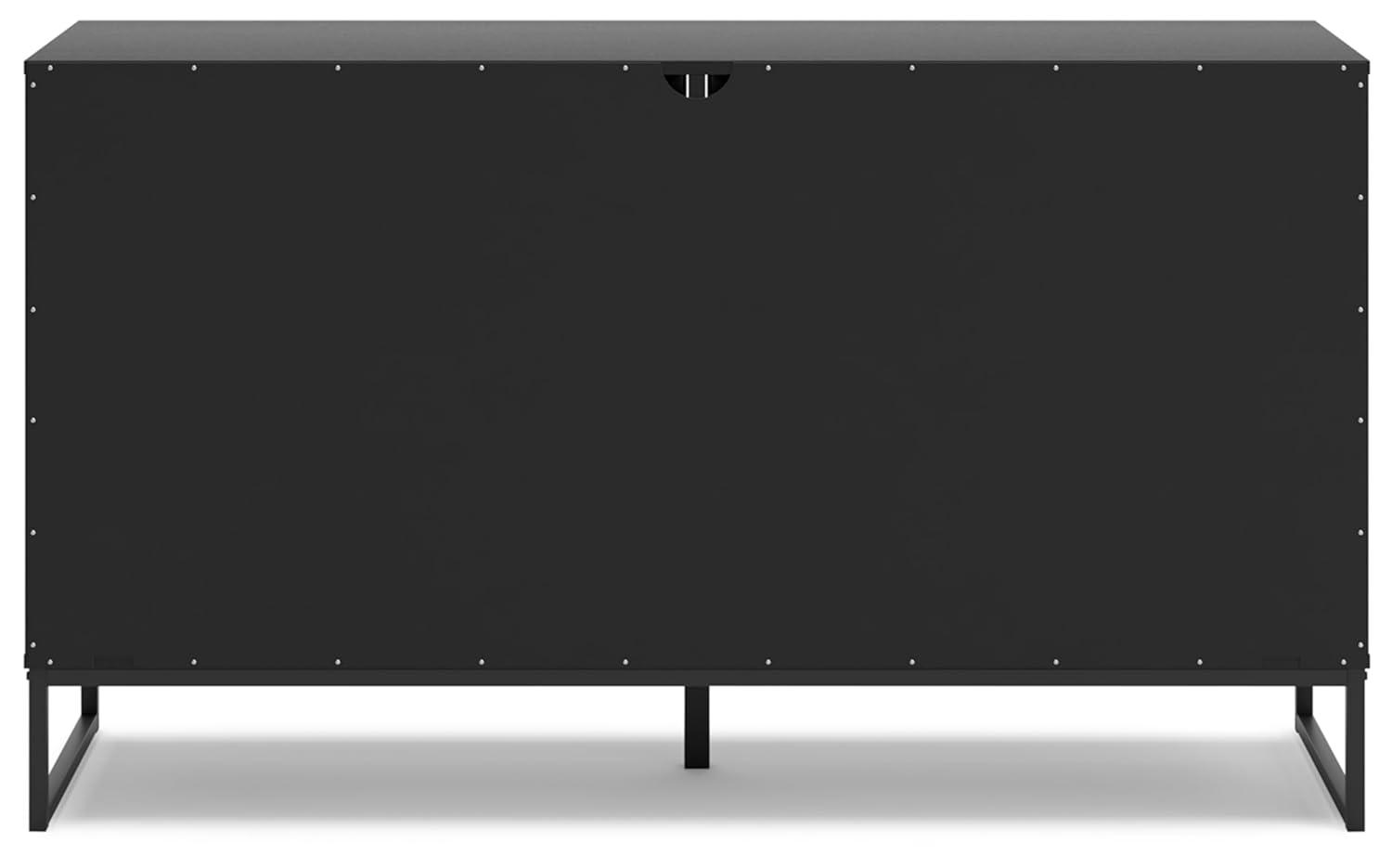 Signature Design by Ashley Socalle 6 Drawer Dresser, Black