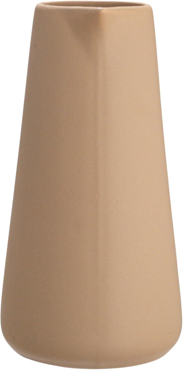 Bloomingville Modern Stoneware Pitcher, Putty Beige