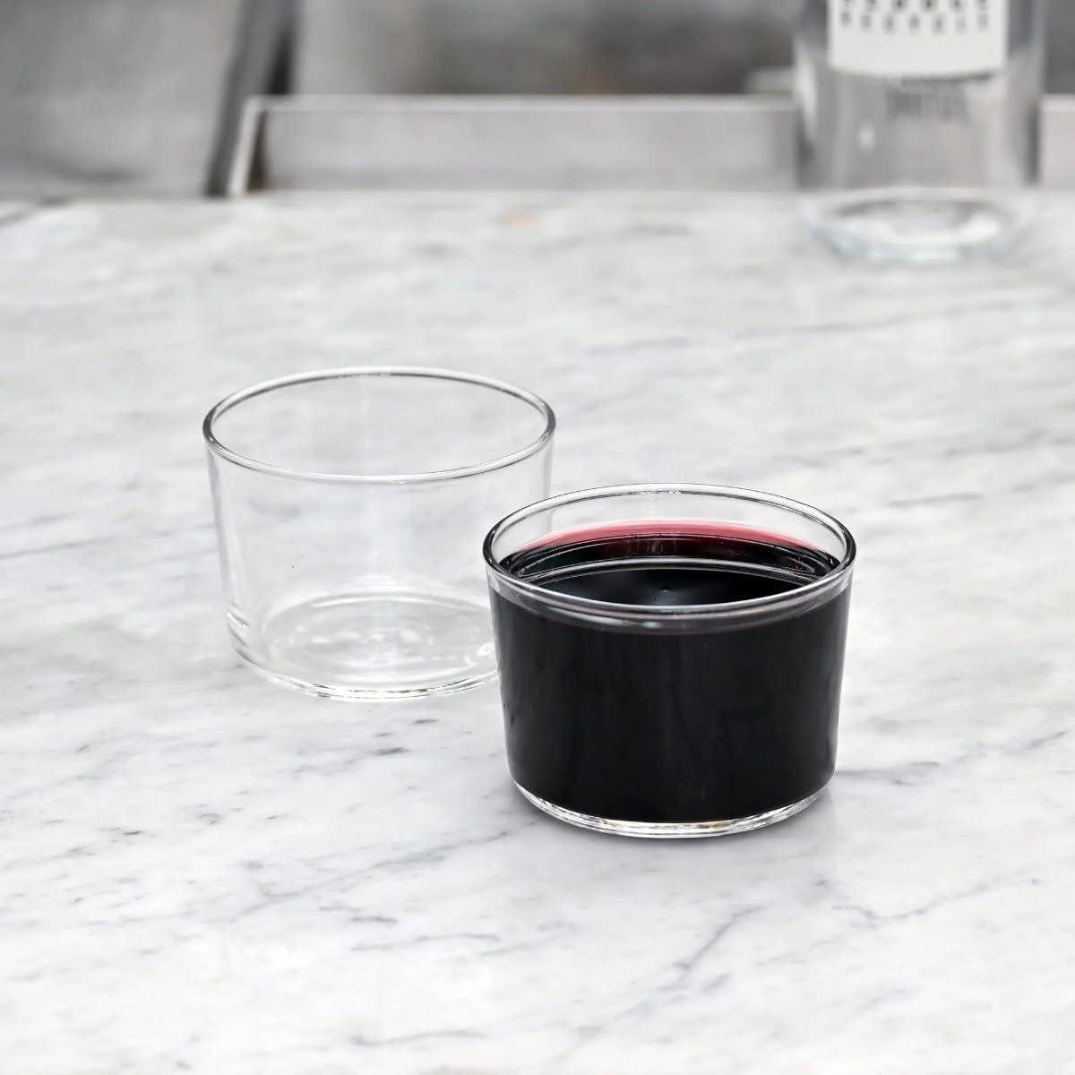 Bormioli Rocco Essential Decor Glassware 7.5 Ounce Drinking Glasses for Water, Set of 12